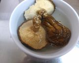 豚と大根としいたけと人参の煮物作り方1写真