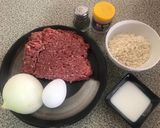 ハンバーグ ~海外在住~作り方1写真