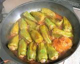 ピーマンの丸ごと肉詰め作り方12写真