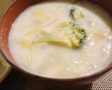 圧力鍋で二品 とりささみとクリームスープ作り方5写真