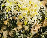 ３種パックの納豆丼●かつお納豆スプラウト作り方3写真
