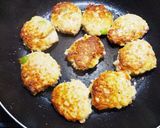 簡単！豆腐鶏つくねバーグ照り焼き♪作り方7写真