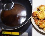 簡単！豆腐鶏つくねバーグ照り焼き♪作り方10写真
