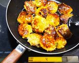 簡単！豆腐鶏つくねバーグ照り焼き♪作り方11写真