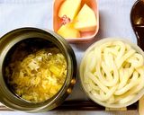 スープジャー保温弁当☆野菜入かき玉うどん作り方7写真