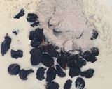 グリーンバナナの粉入レーズン濃厚ディップ作り方2写真