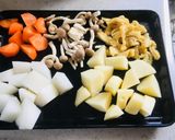 けんちんご飯作り方1写真