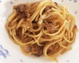 牛丼をアレンジしてパスタに(o^^o)作り方4写真