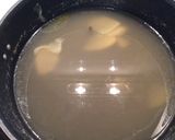 イベリコ豚しゃぶの鍋汁で、肉無しカレー作り方1写真