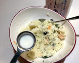 離乳食中期☆じゃがいもタラ(ツナ)おやき作り方4写真