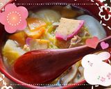 雑に作って美味❣️お雑煮の汁(おかず汁)作り方5写真