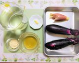 夏バテ暑い日の夕飯簡単レンジナスと茗荷冷製スープ作り方1写真