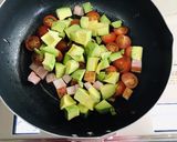 フライパンひとつで！簡単☆アボカドパスタ作り方4写真