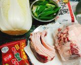 イノシシ鍋・牡丹鍋・ピリ辛とり野菜味噌作り方1写真