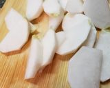 簡単！焼きカブとツナ塩昆布の無限サラダ作り方1写真