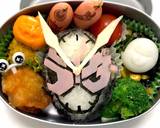 仮面ライダージオウ ダブル キャラ弁作り方10写真