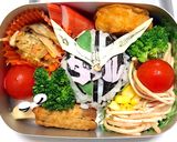 仮面ライダージオウ弁当 キャラ弁作り方13写真