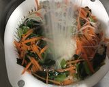 そうめんナムル☆ほうれん草×人参作り方3写真