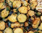 なすと大葉のにんにくゴマ味噌炒め作り方4写真