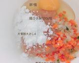 【離乳食 手づかみ】鶏ひき肉でソーセージ作り方1写真