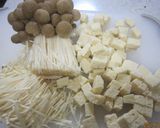 冷凍豆腐でダイエット雑炊作り方1写真