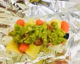 アボカドソースと鮭のホイル焼き作り方5写真
