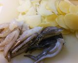 いかゲソバター醤油。作り方1写真