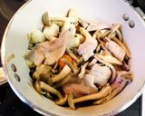根野菜と豚バラ肉の生姜香る煮物作り方4写真