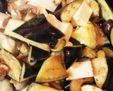分量簡単★茄子と豆腐の味噌煮込み炒め作り方2写真