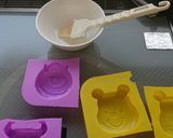 シリコン型でバナナ焼きドーナツ作り方1写真