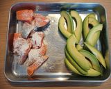 アボカドとサーモンのグラタン作り方1写真