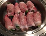 豚肉野菜巻き サラダ菜ver作り方2写真