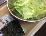 混ぜるだけ♪「レタス海苔サラダ」作り方1写真