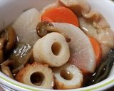 ナメコ、人参、大根の旨煮・醤油味作り方10写真