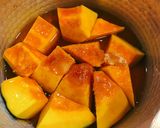 かぼちゃの煮物 *☻*作り方2写真