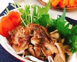 豚バラ肉の揉むだけ簡単塩ガーリック焼き作り方3写真