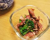 ほたるいかのホットマスタード和え作り方3写真
