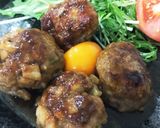 蓮根入り甘辛つくね作り方6写真