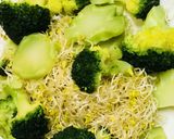 ブロッコリー＆スプラウトサラダ納豆ソース作り方3写真