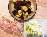 ネギ好きのための麻婆茄子作り方1写真