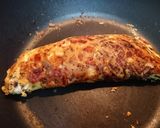 牛肩ロースの彩りオムレツ作り方5写真