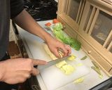 白菜と鯖缶の和え物作り方2写真