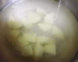 じゃが芋ともずくの味噌汁作り方3写真