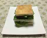 とろける〜♪メルトチーズサラダ菜サンド♥作り方11写真