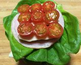 とろける〜♪メルトチーズサラダ菜サンド♥作り方9写真