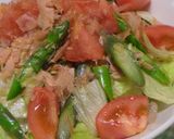 アスパラと塩昆布のあっさり和風サラダ♪作り方4写真