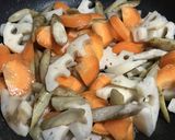 作り置き♡弁当♡ポン酢で作る根菜炒め煮作り方3写真