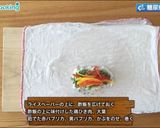 ピリ辛そぼろの生春巻き作り方9写真