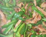 大豆のお肉で★ご飯がススム青椒肉絲！作り方3写真