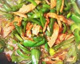 大豆のお肉で★ご飯がススム青椒肉絲！作り方4写真